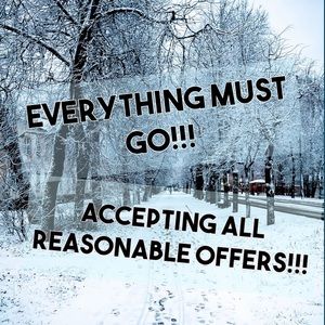 Make an Offer!!! Everything Must Go Sale!!!